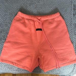 Women’s Essential Cotton- Blend fleece shorts, size: Medium